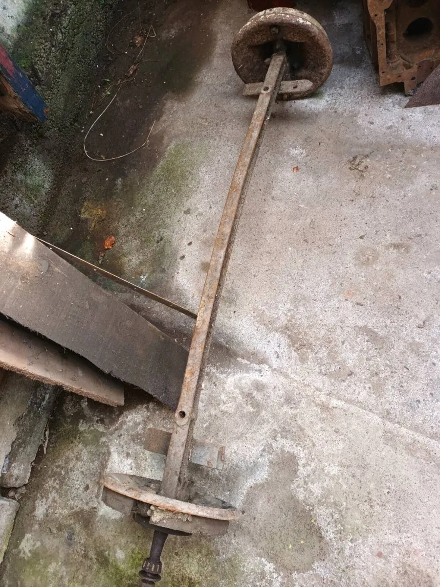 Vintage Ford Front Axle - Image 1