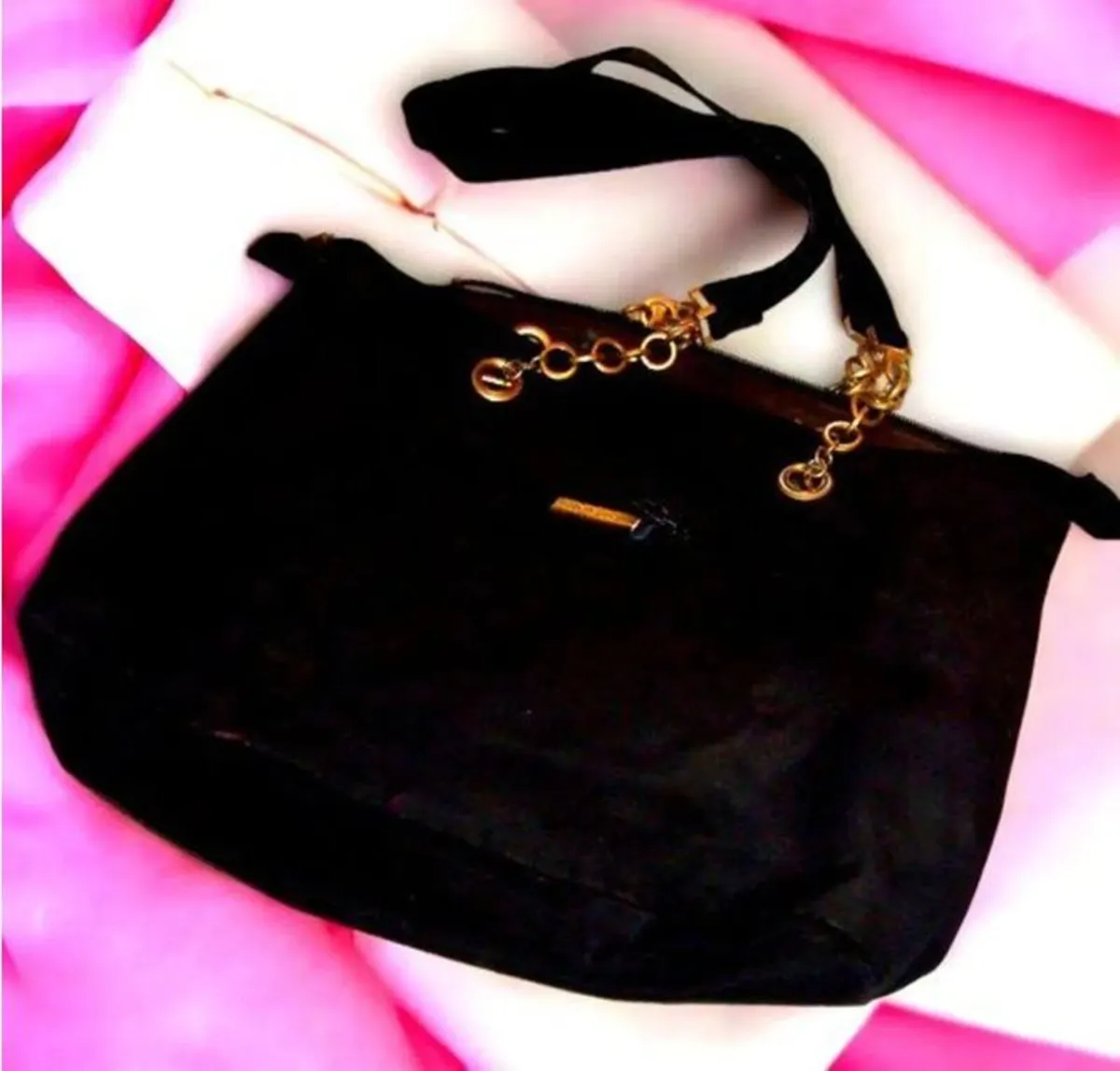 Authentic YSL Tote Bag & Charm/All Docs Etc - Image 3