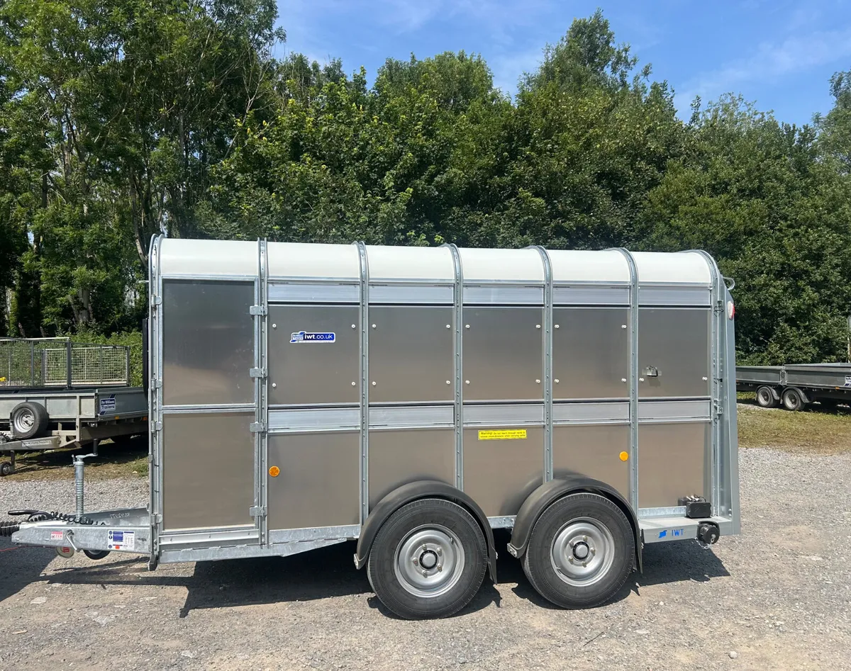 New Ifor Williams 12x6 Livedtovk Trailer - Image 1