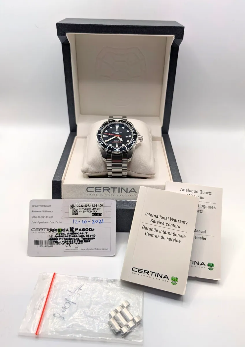 Certina DS Action 300m Diver 43mm Automatic - Image 1