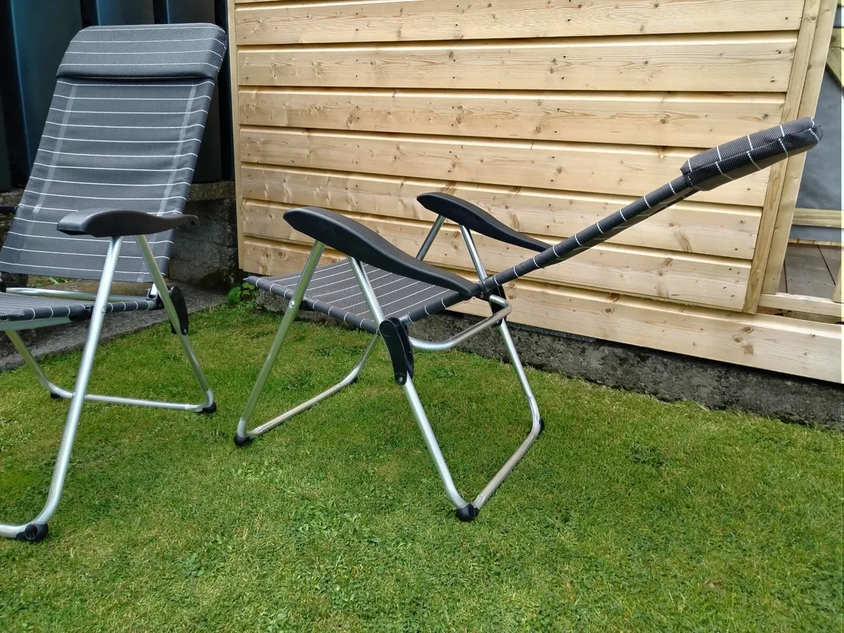 Garden Chairs and x2 Small Glass Top Tables €80 - Image 4