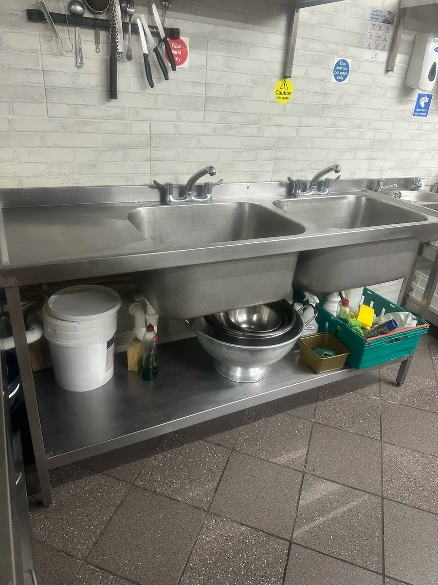 Two Commercial sink - Image 3