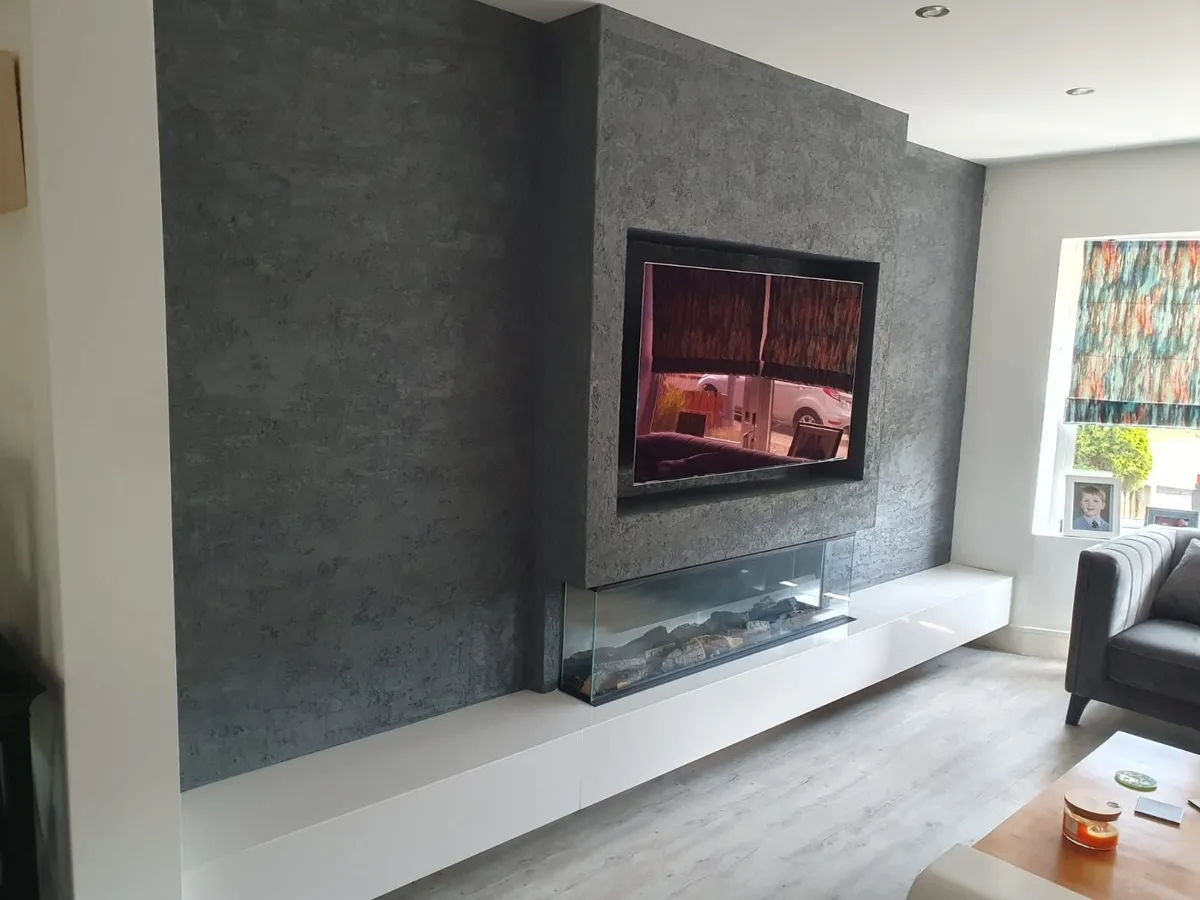 Concrete Effect Plaster Set – Up to 6m² Coverage - Image 2