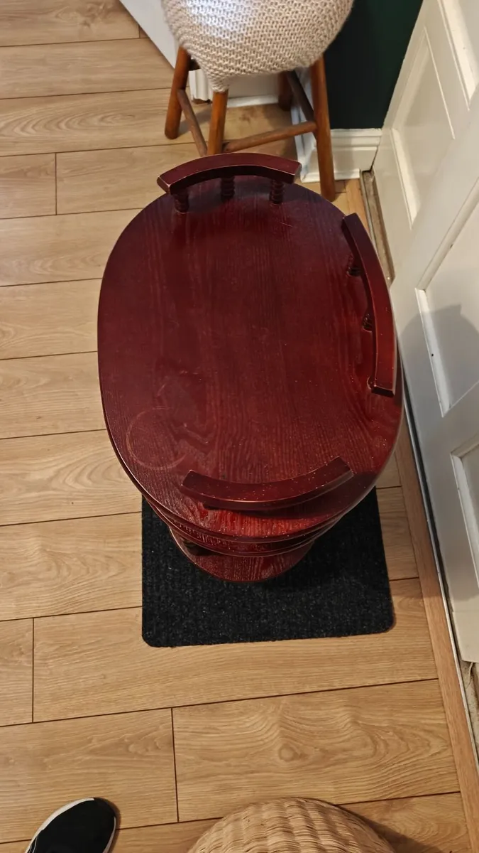 Antique Side Table - Image 3