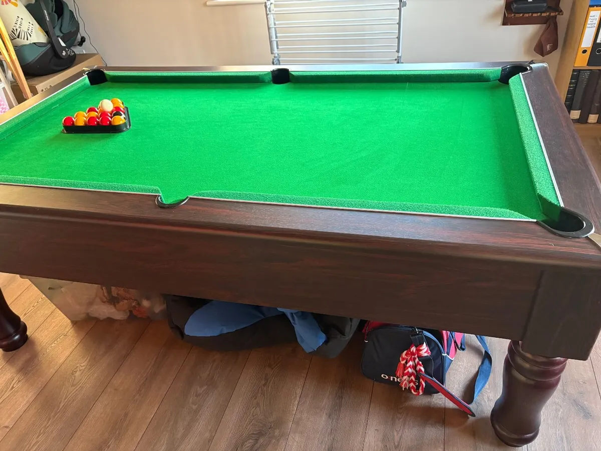 7ft Slate Bed Pool Table – Immaculate Condition - Image 3