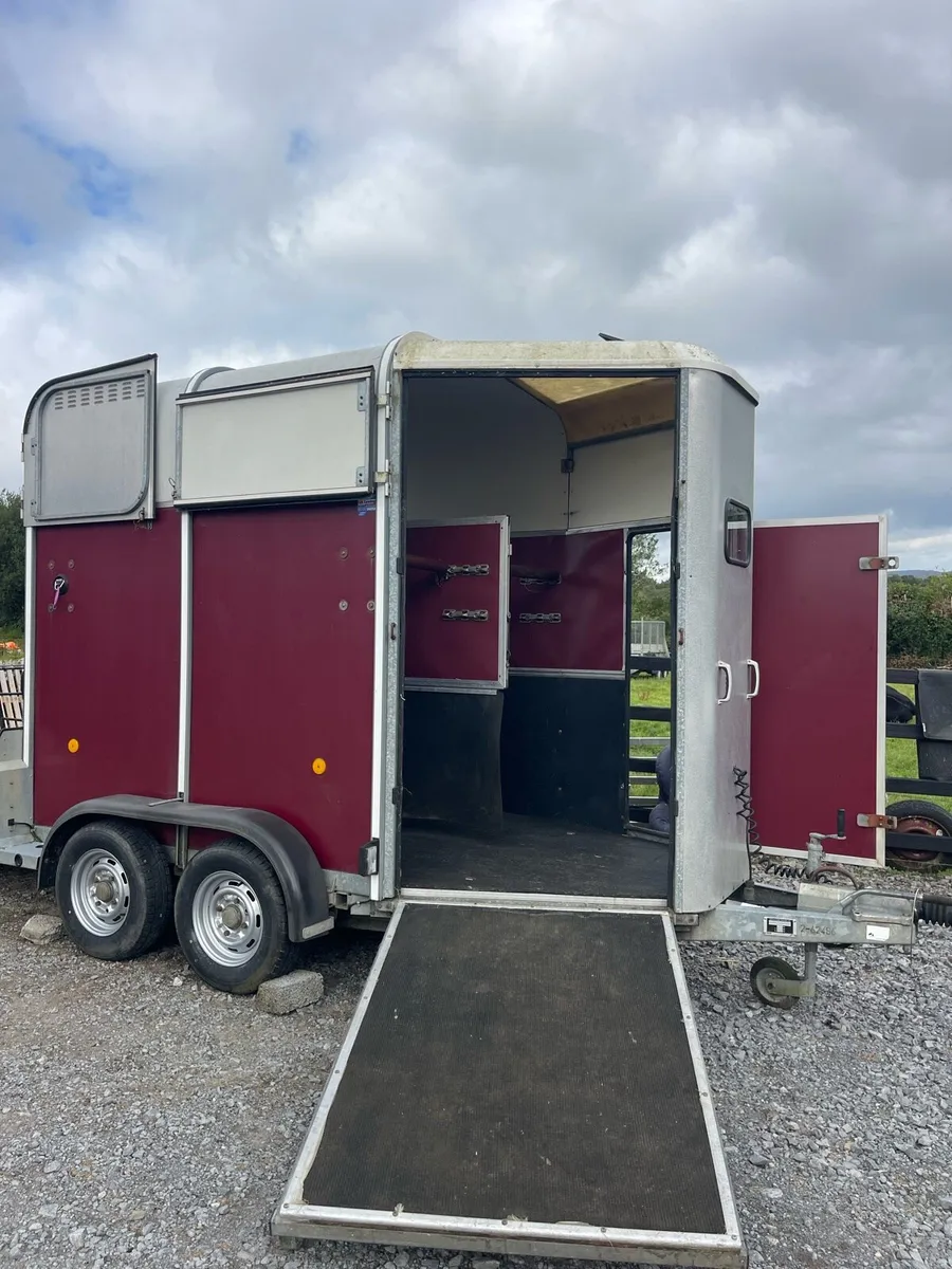 Iforwilliams 505 horse box trailer - Image 1