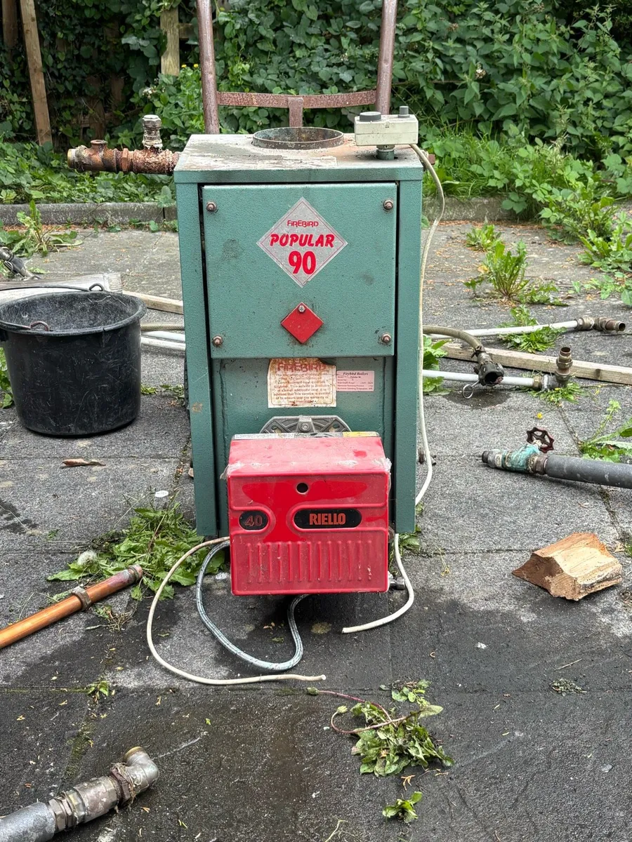 Firebird popular 90 boiler, new burner,thermostat - Image 1