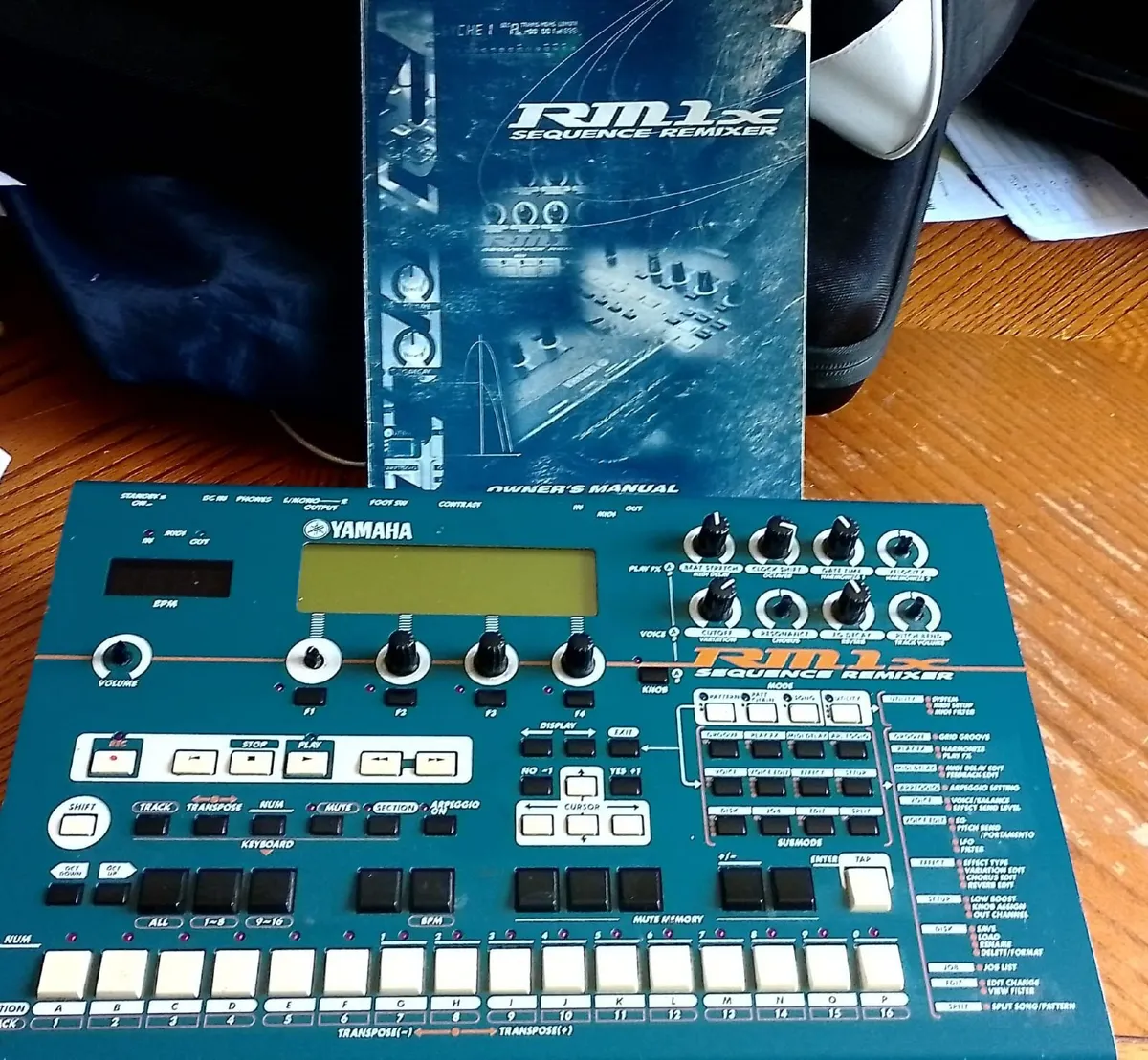 YAMAHA RM1x SEQUENCE REMIXER Dance Sound Operation - Image 1