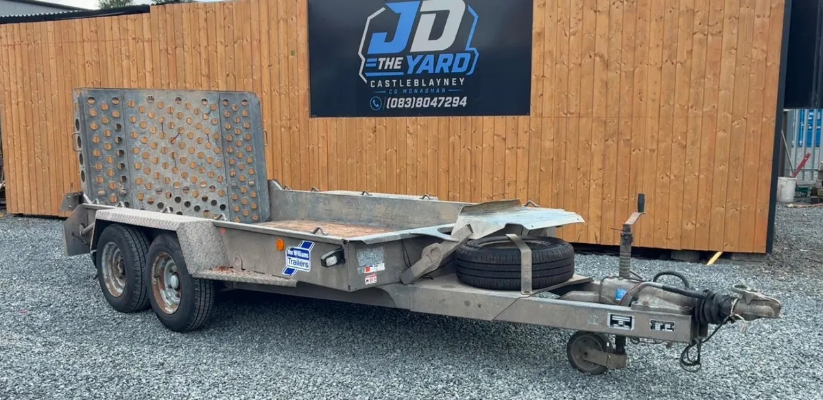 Ifor Williams Plant Trailer - Image 1