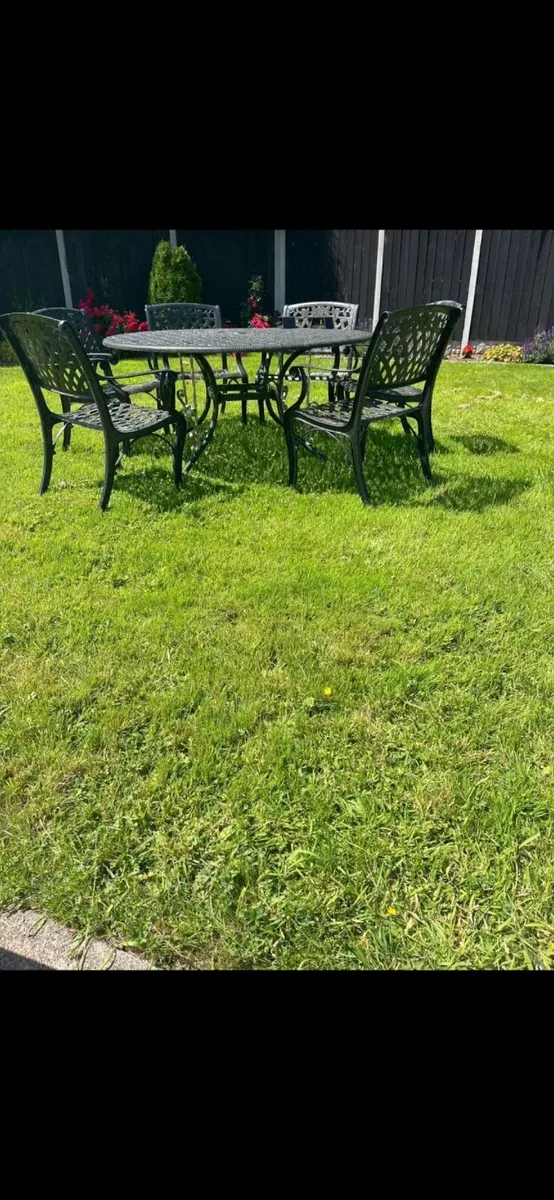 Garden Table and Chairs - Image 1