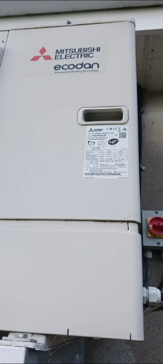 Mitsubishi Electric Ecodan Air Source Heat Pump - Image 1