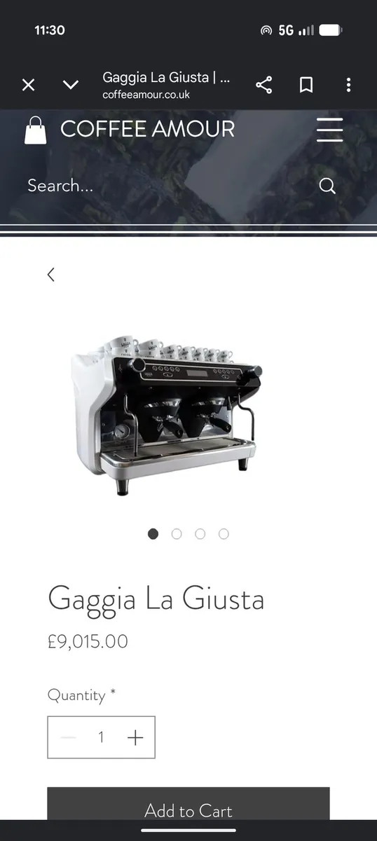 Gaggia Milano la giusta coffee machine - Image 2