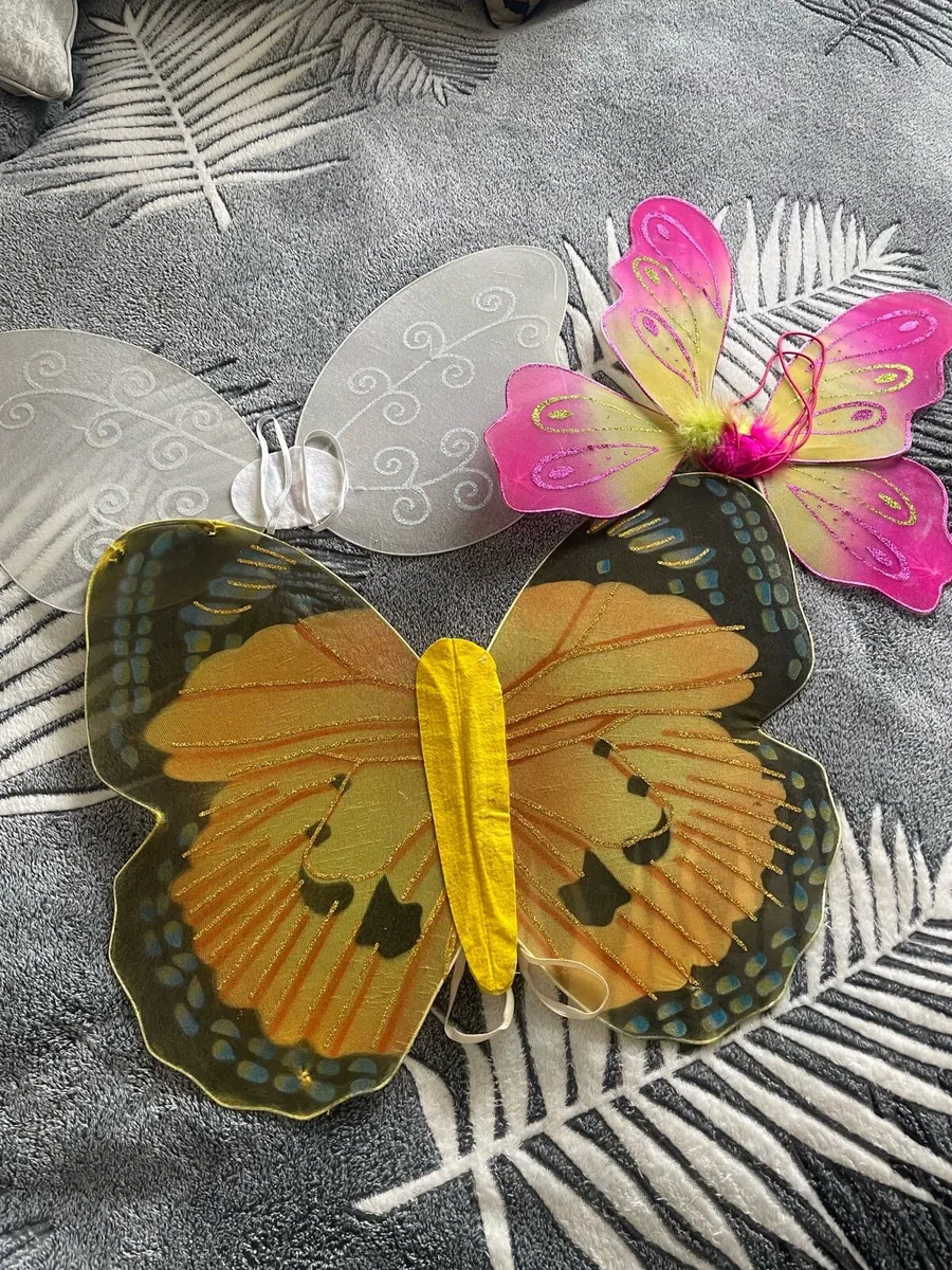 angel butterfly wings costume mask - Image 2