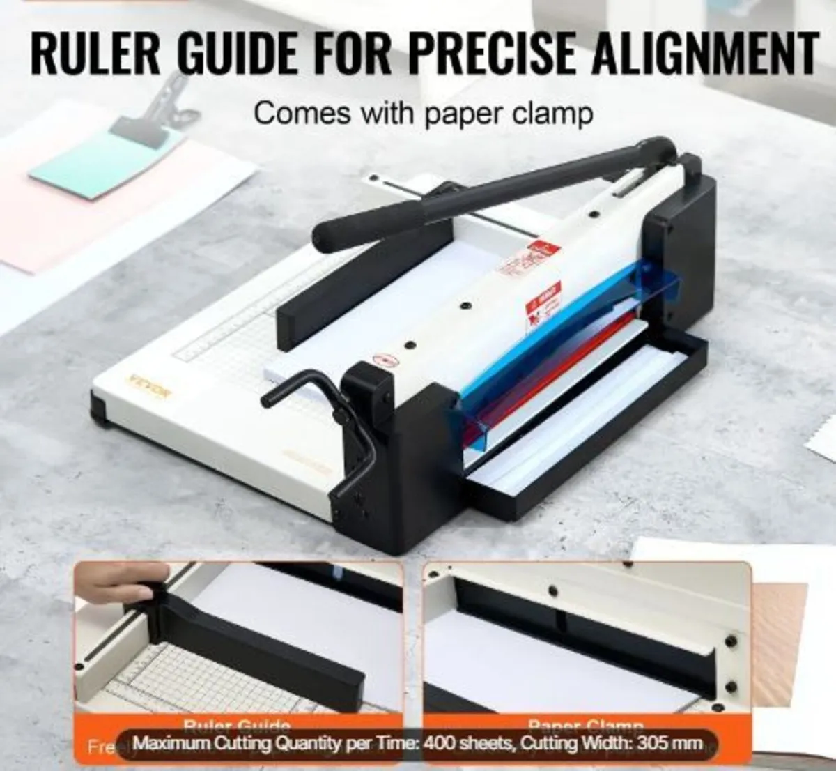 Paper Cutter 30.5 cm A4 Guillotine Paper Trimmer - Image 3