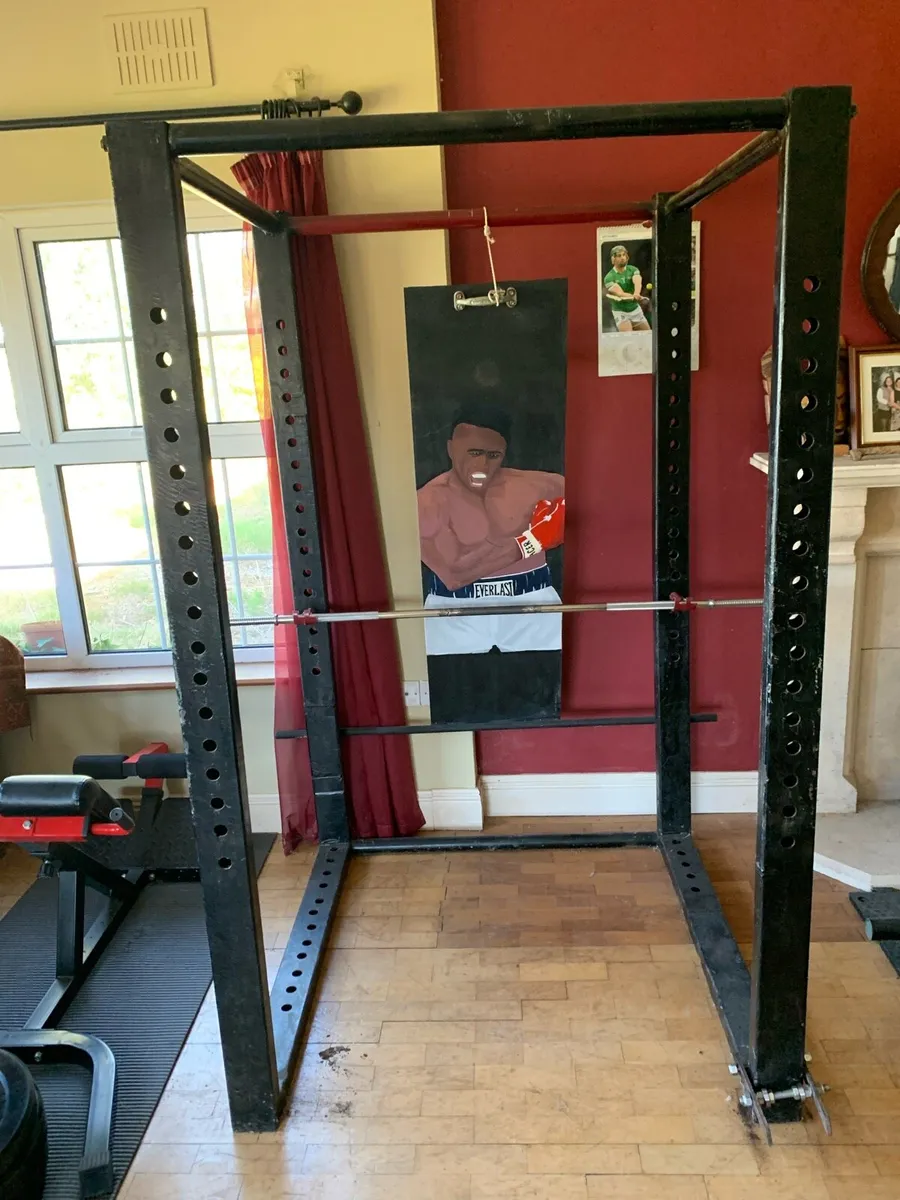 Amateur Homemade rack and leg press - Image 1