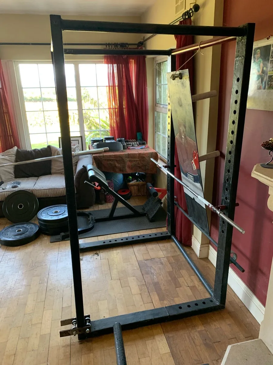 Amateur Homemade rack and leg press - Image 2