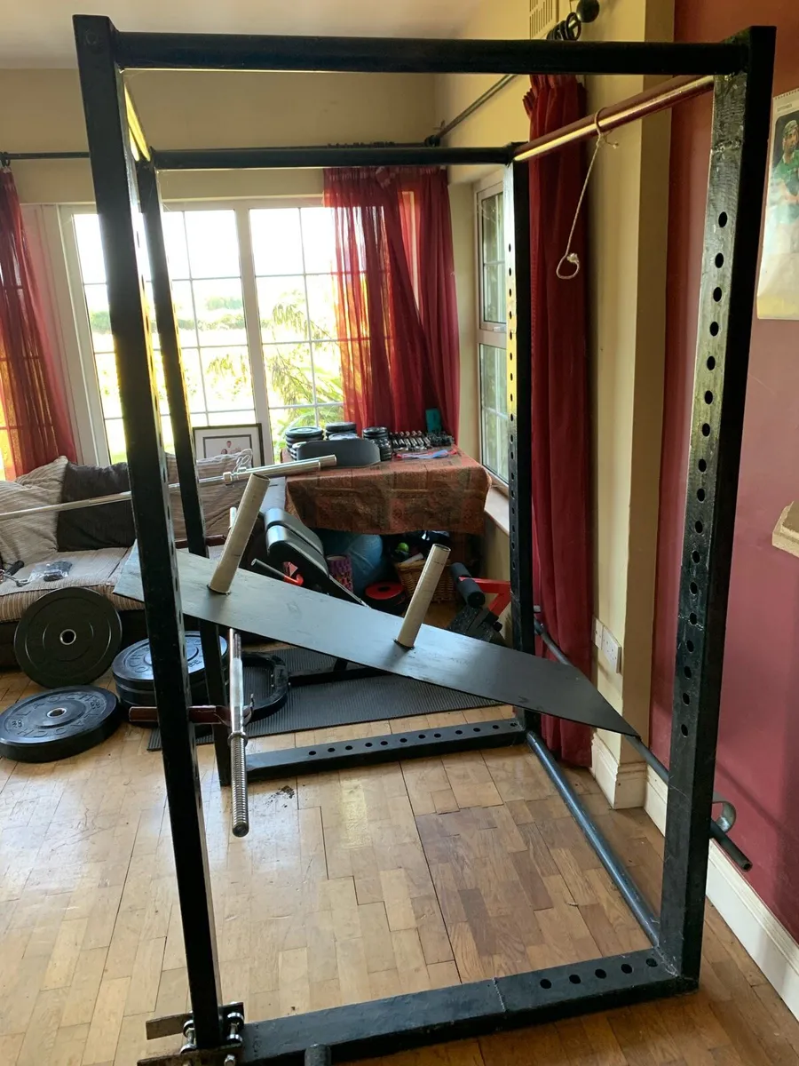 Amateur Homemade rack and leg press - Image 3