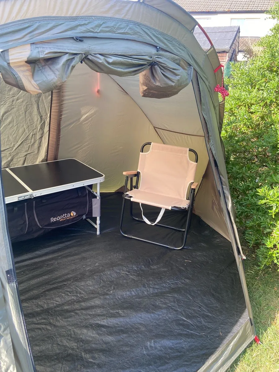 Large 4P Tent. 5 foot tall. 1 Room, Single skin. - Image 4