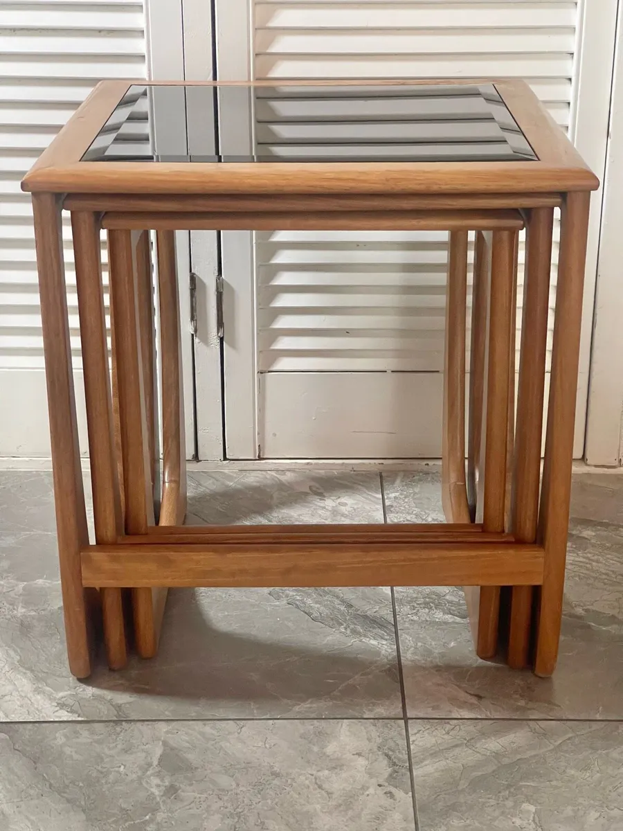 Mid century nesting tables - Image 2