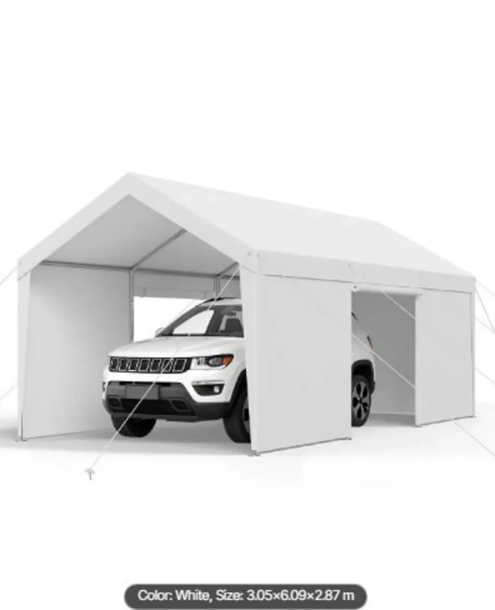 Carport, 10 x 20 FT Outdoor - Image 1