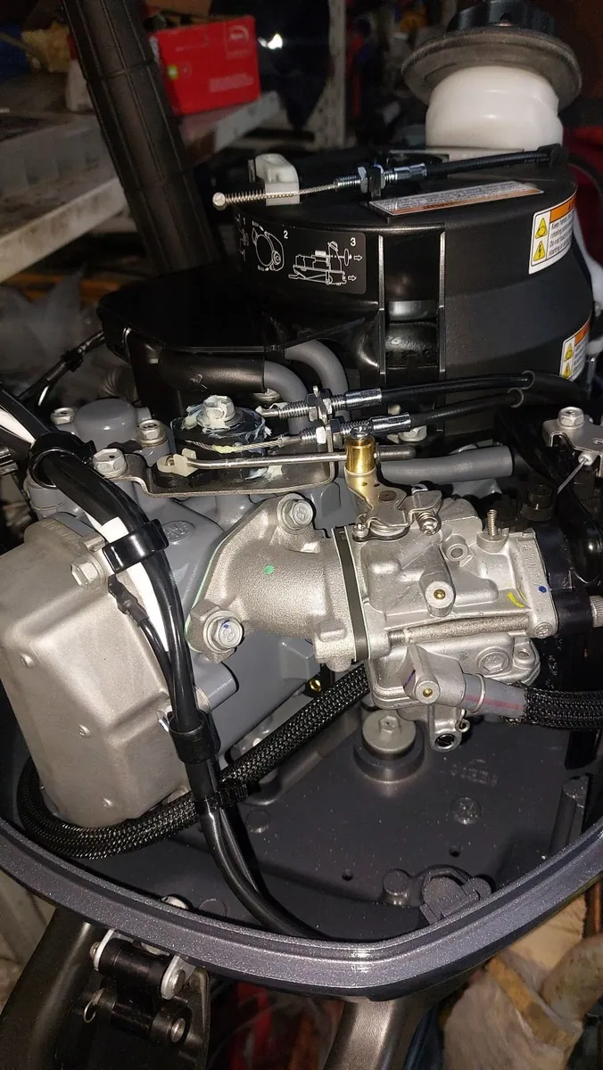 yamaha 6 hp long shaft   new - Image 2