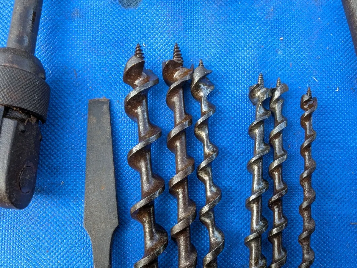 Carpenters Brace & Bits - Image 2