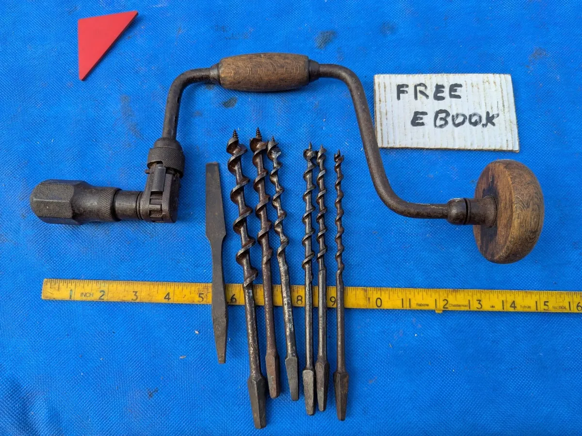 Carpenters Brace & Bits - Image 1