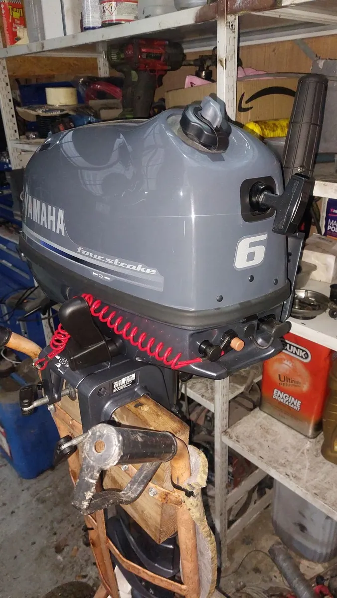 yamaha 6 hp long shaft   new - Image 3