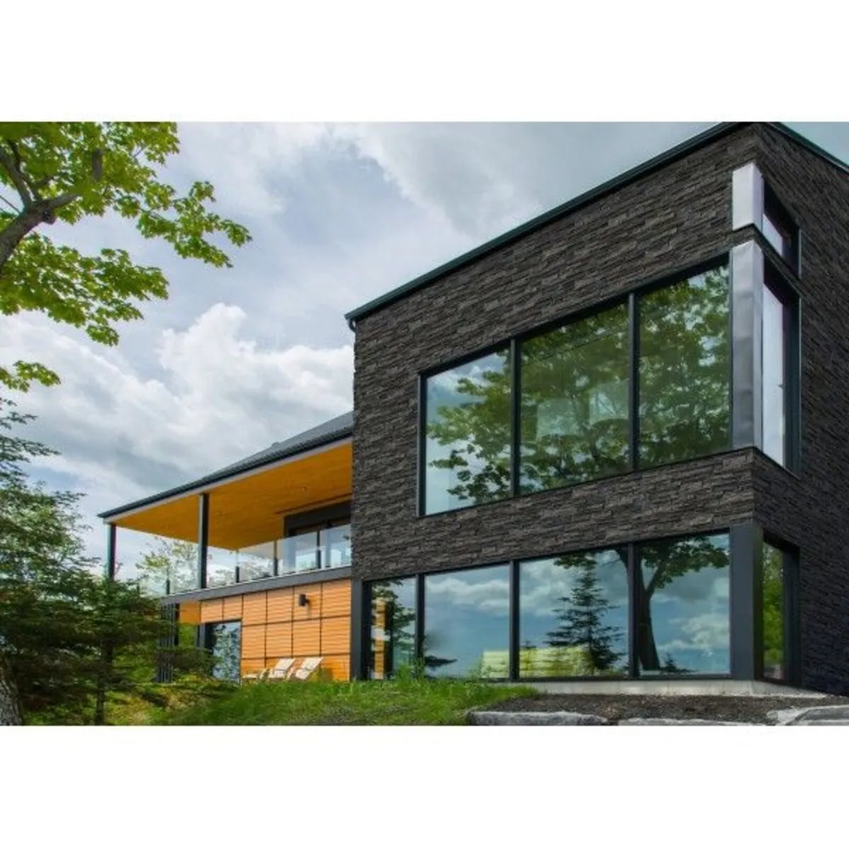 Congo Graphite Stone Cladding