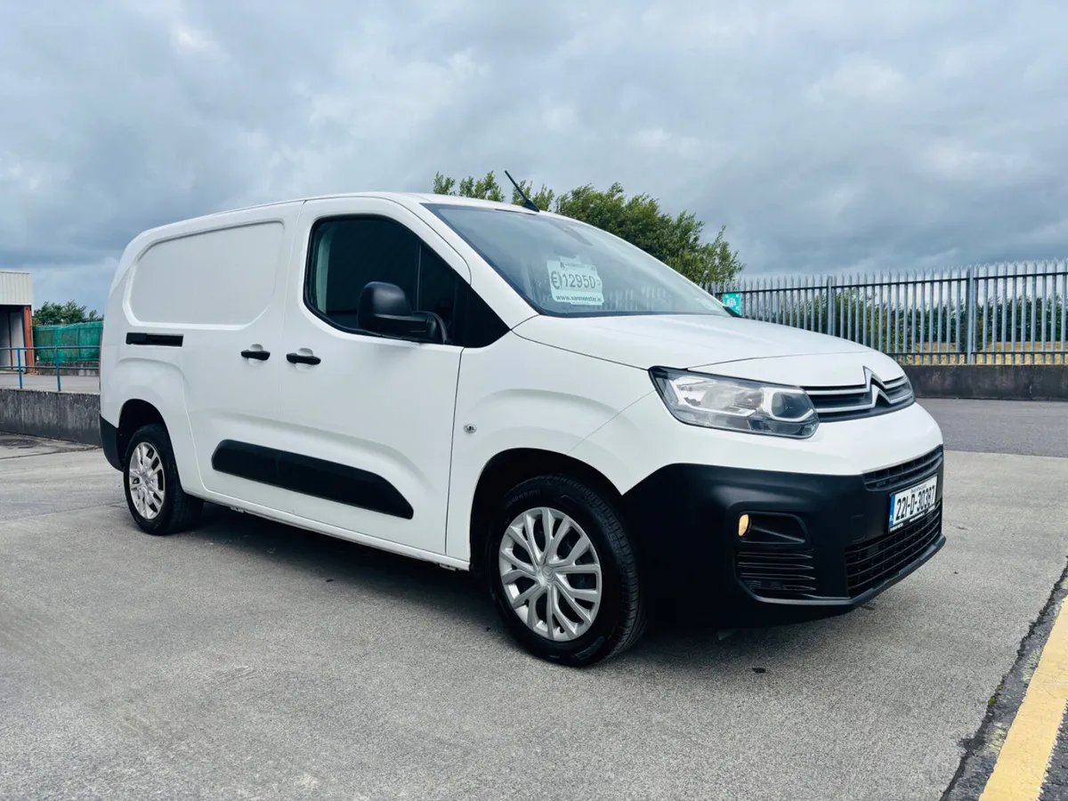 2022 Citroen Berlingo 100bhp LWB €12,950 + VAT - Image 3