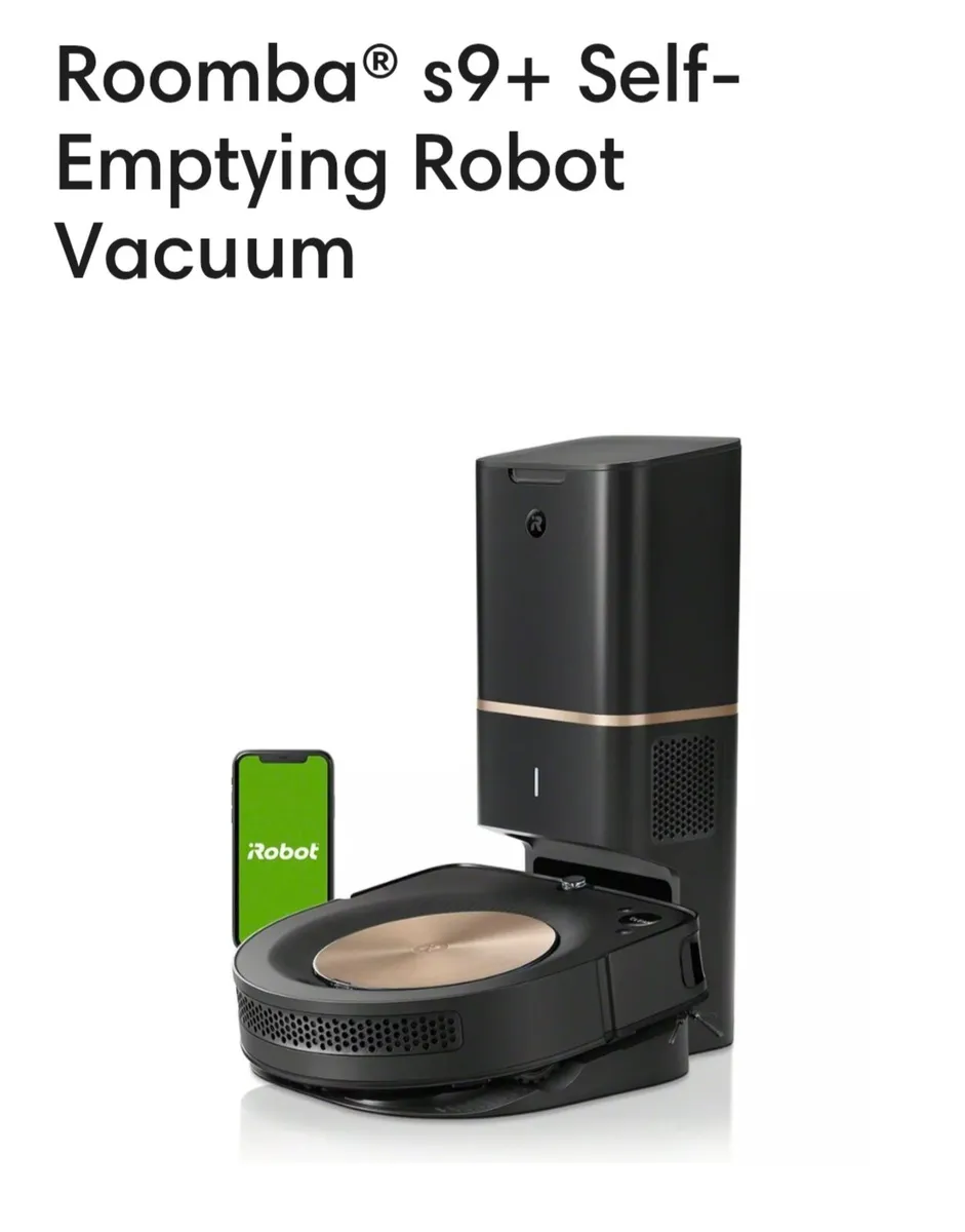 Roomba S9+ cleaning robot - Image 1