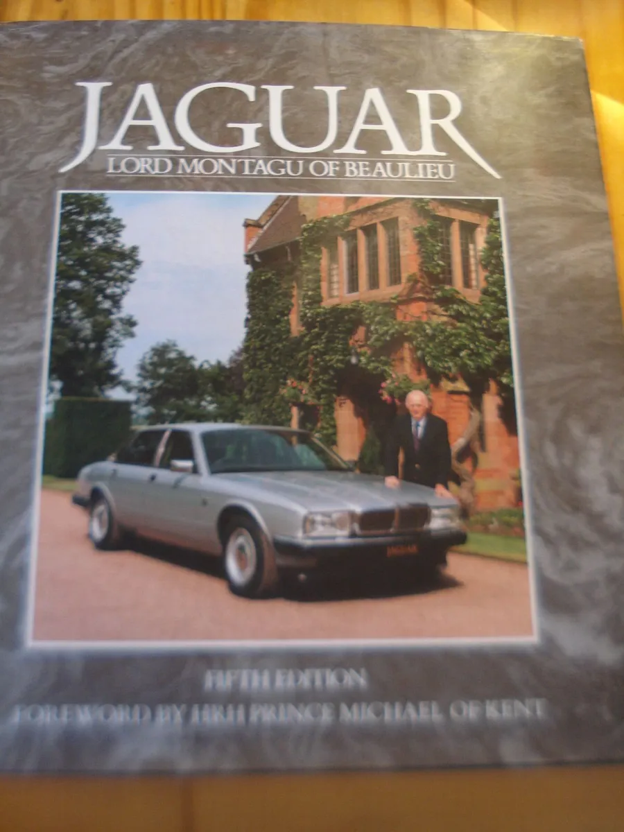 JAGUAR BOOK 1986 EDITION BY LORD MONTAGU BEAULIEU. - Image 1
