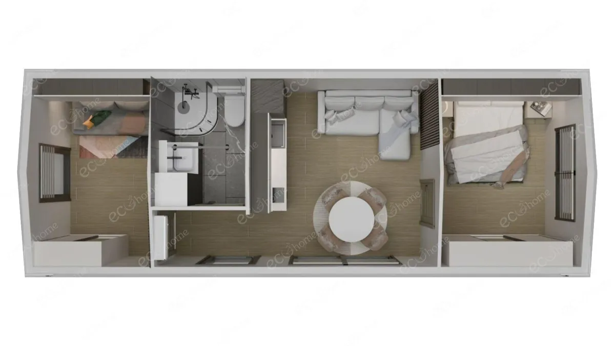 Ecohome.ie 2 Bedroom Modular Home - Image 2