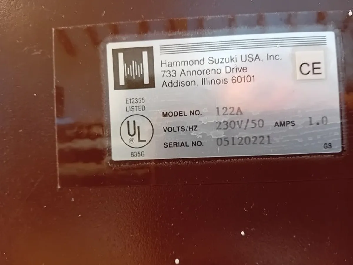 Hammond Organ Leslie 122A rotary speaker - Image 4