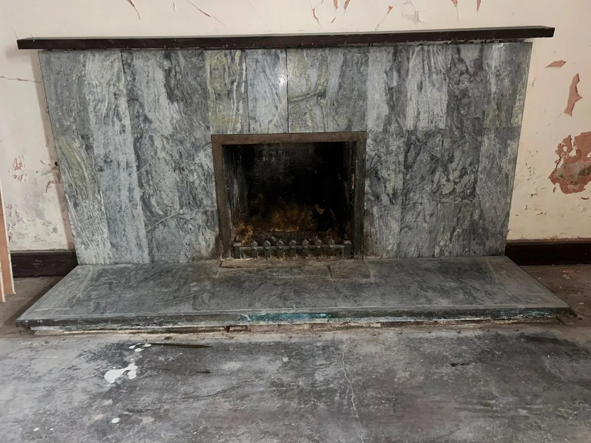 Connemara Marble Fireplace - Image 1