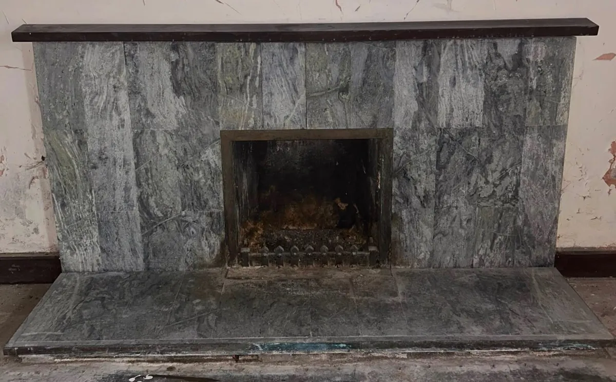 Connemara Marble Fireplace - Image 2