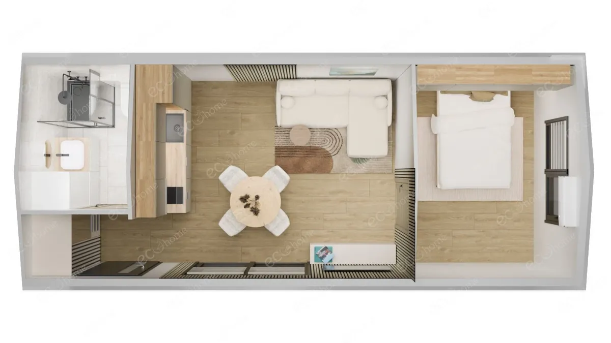 Ecohome.ie 1 Bedroom Modular Home - Image 1