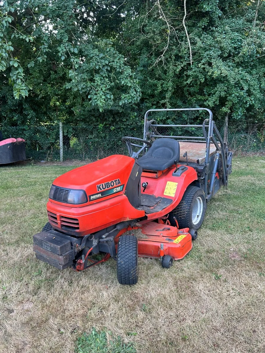 Kubota mower - Image 1