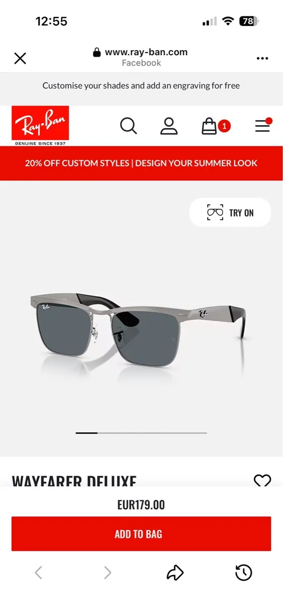 Ray ban sunglasses - Image 1