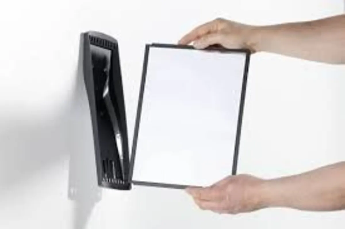 8 Durable Sherpa Style Wall 10 for A4 - £70+VAT - Image 2