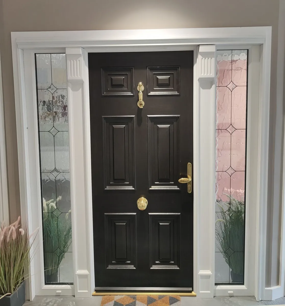 Palladio Door with Side Lights - 1800 x 2020mm - Image 1