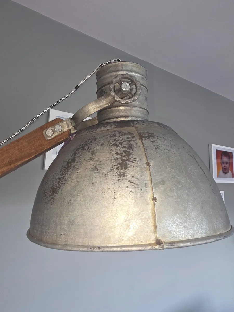 Vintage industrial floor lamp - Image 4