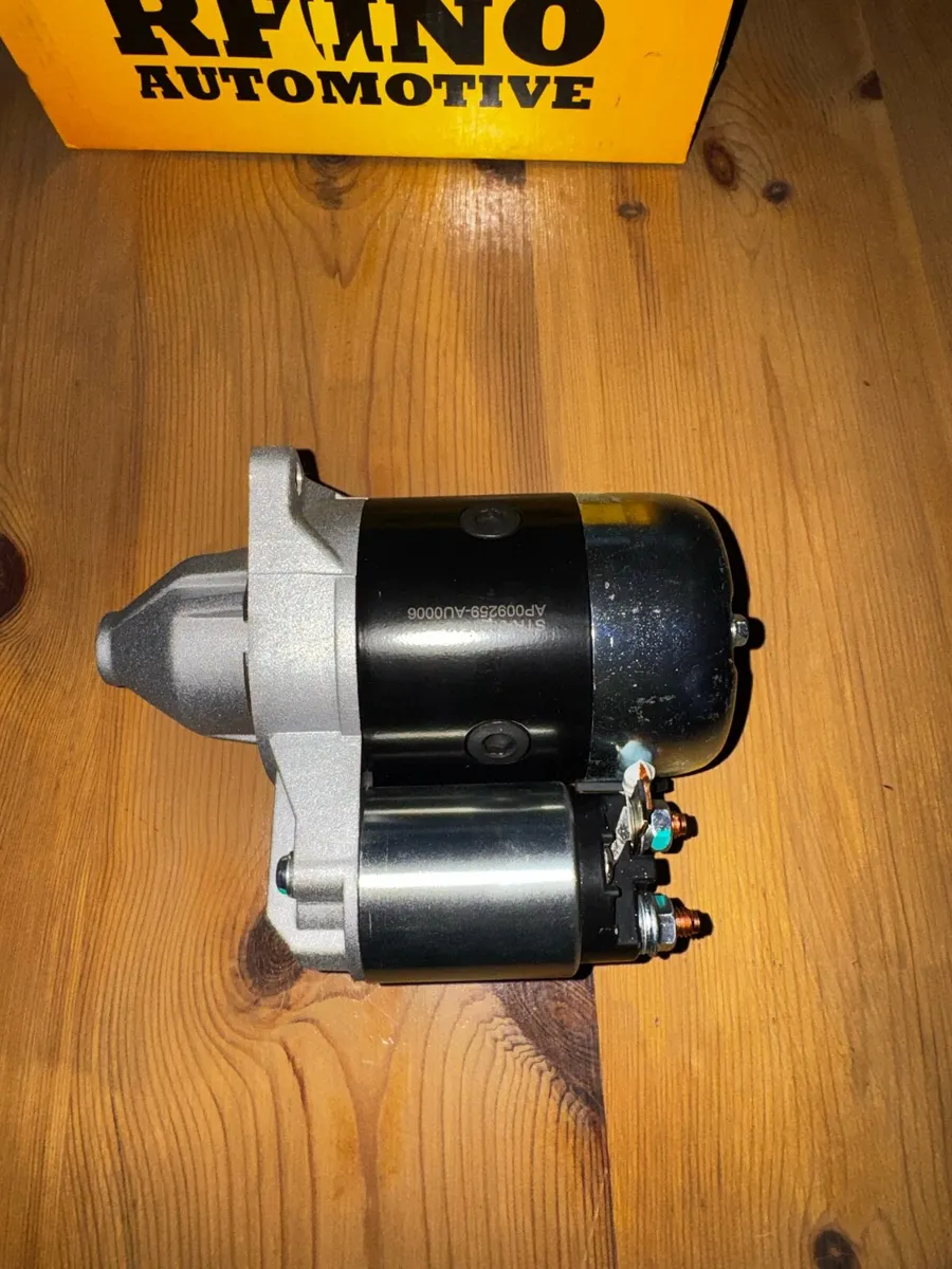 Rhino starter motor for Kubota GR 1600 lawnmower - Image 4