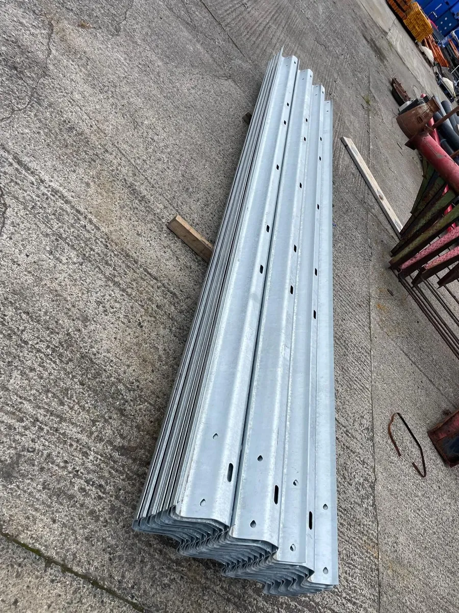 Brand New 14ft 2" Galvanised Crash Barriers - Image 3