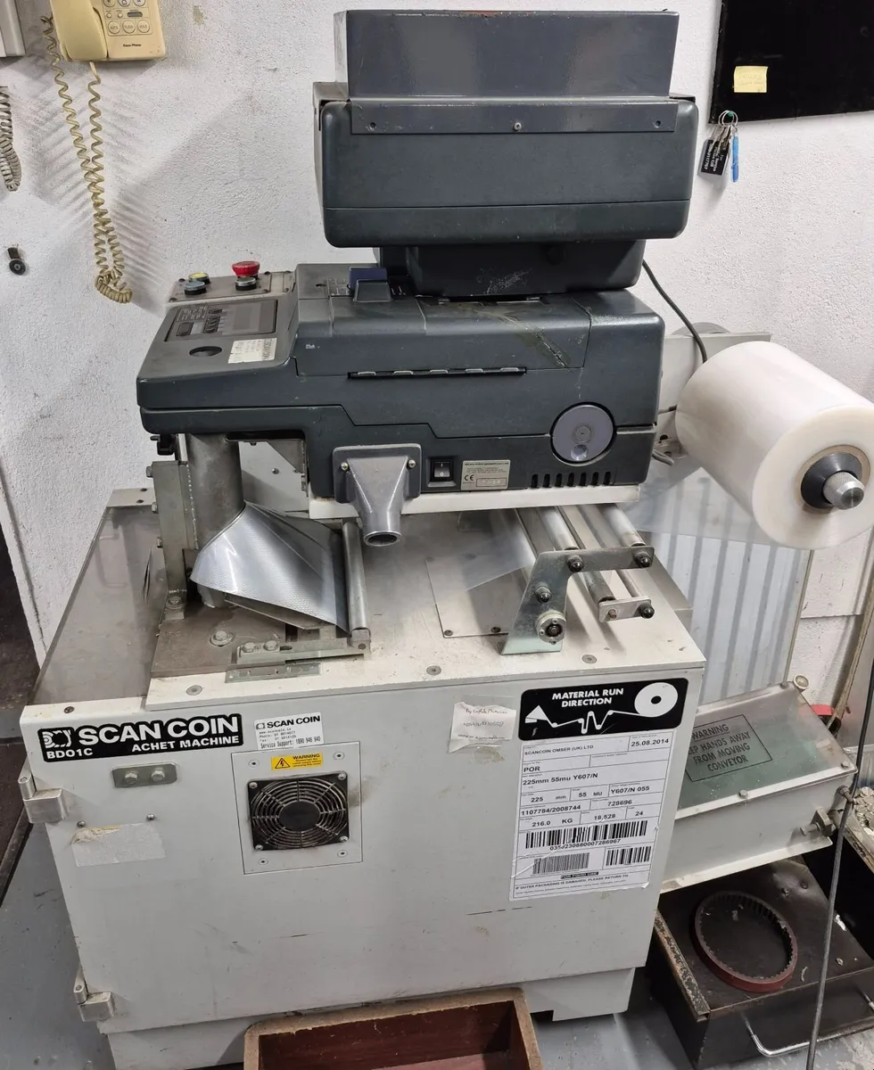 Scan Coin BD01C Coin Sachet Bagging Machine - Image 1