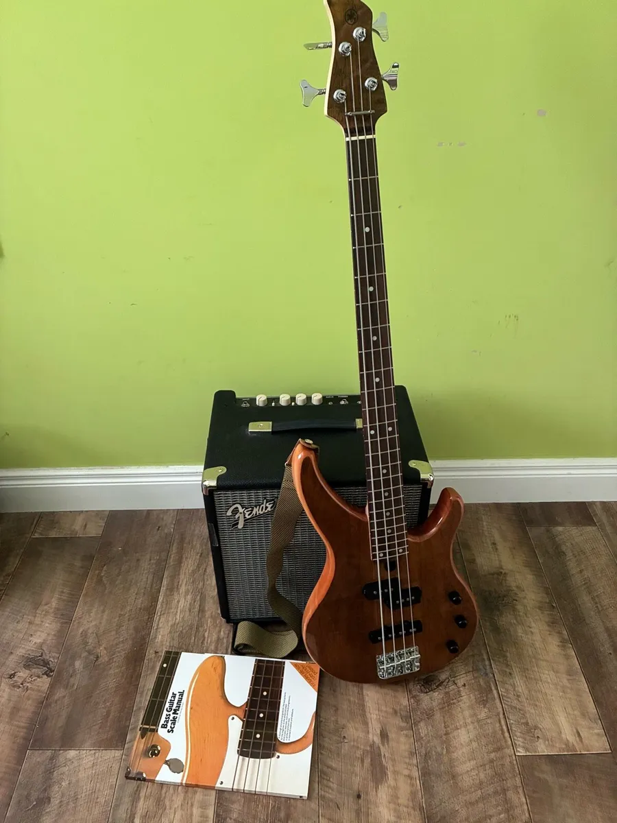 Yamaha TRBX174 EW Bass Guitar/ fender rumble 25 - Image 1