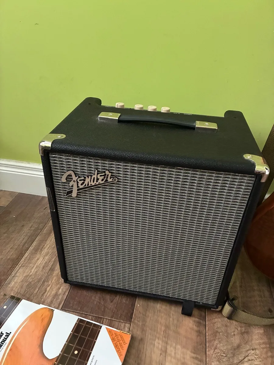 Yamaha TRBX174 EW Bass Guitar/ fender rumble 25 - Image 4