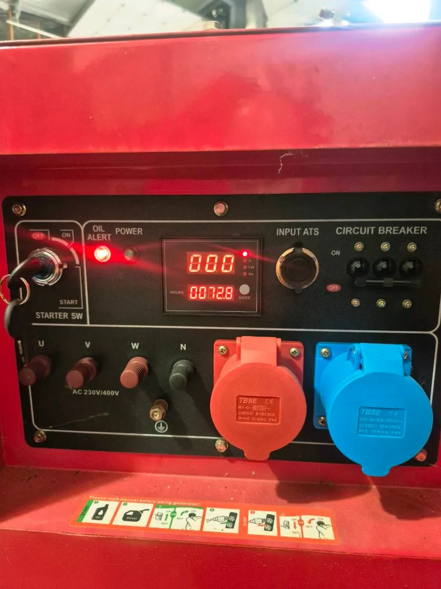 Silent Diesel Generator Pacini LDG12S-3 13.7kVA - Image 4