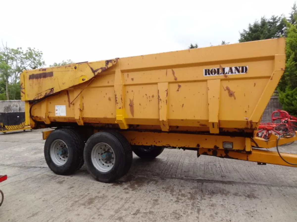 Rolland 13 Ton Tipping Grain Trailer - Image 2