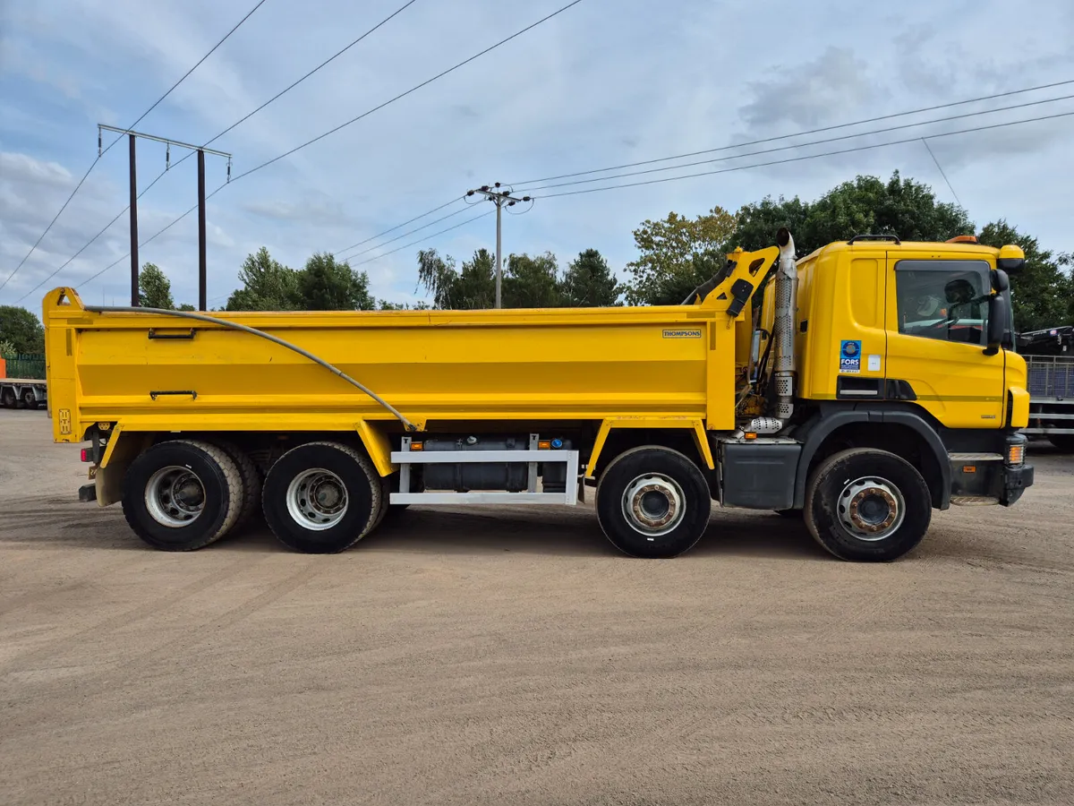 2016 (66) SCANIA P410 8X4 STEEL TIPPER - Image 3